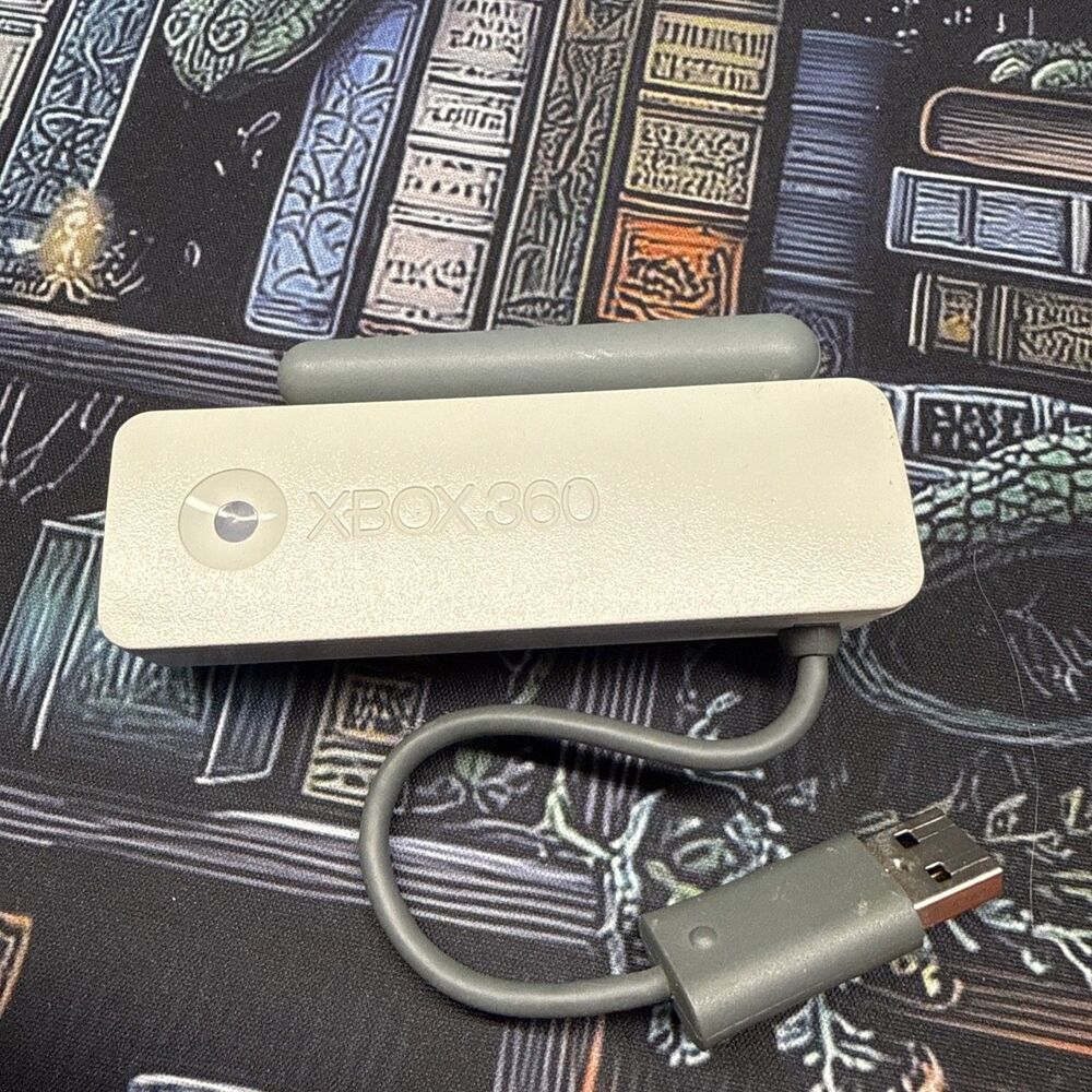 Genuine Official White Wireless Network N Adapter Xbox 360 Wifi RARE - FREE S&H